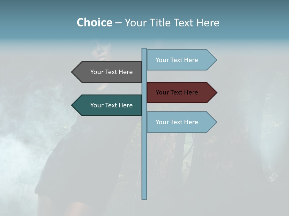 Black Gorgeous Sensual PowerPoint Template