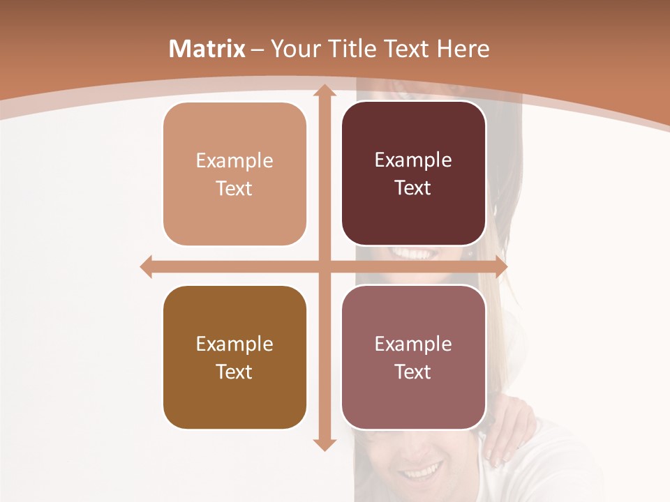 People Blank Smile PowerPoint Template