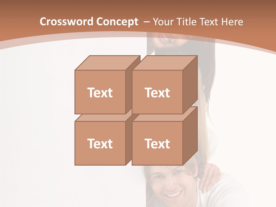 People Blank Smile PowerPoint Template