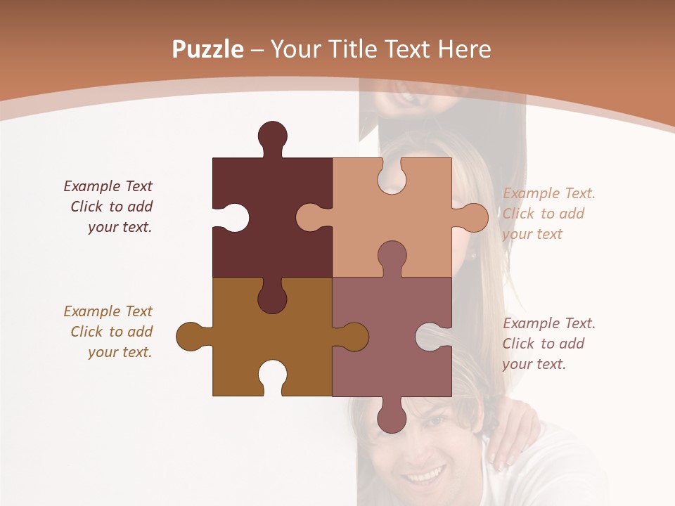 People Blank Smile PowerPoint Template