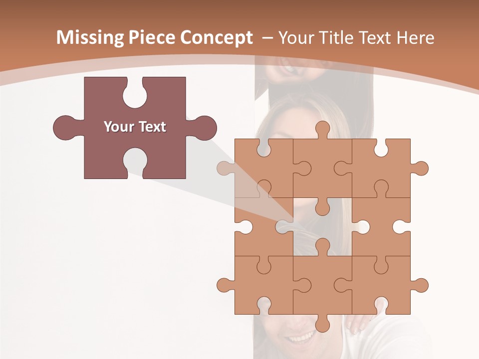 People Blank Smile PowerPoint Template