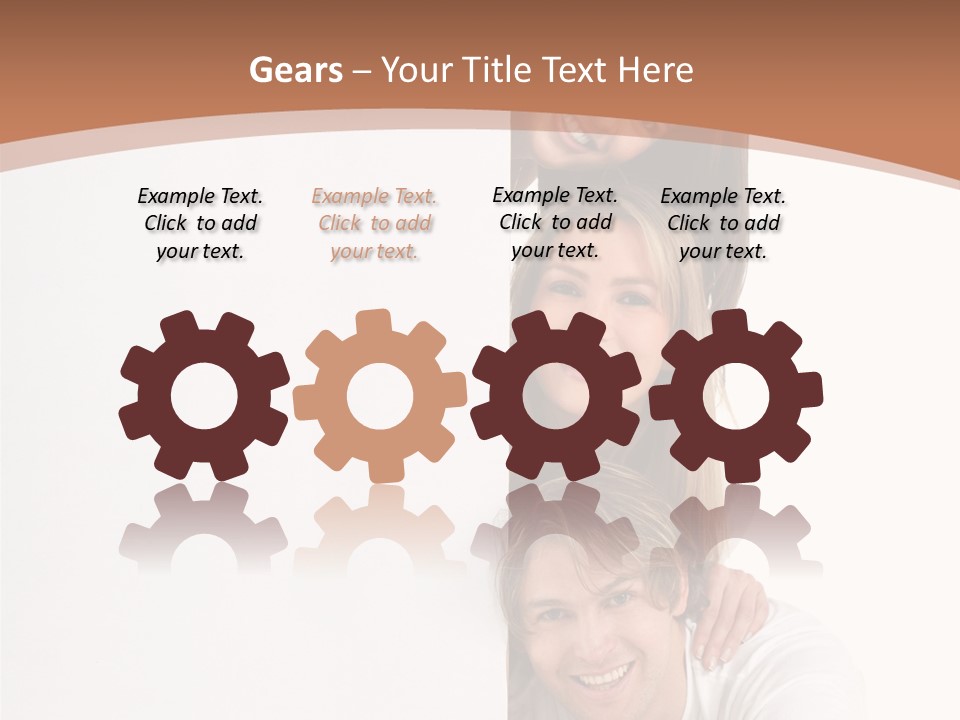 People Blank Smile PowerPoint Template