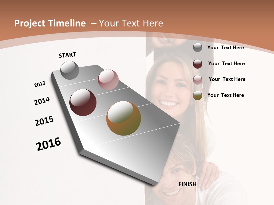 People Blank Smile PowerPoint Template