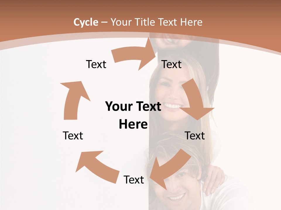 People Blank Smile PowerPoint Template