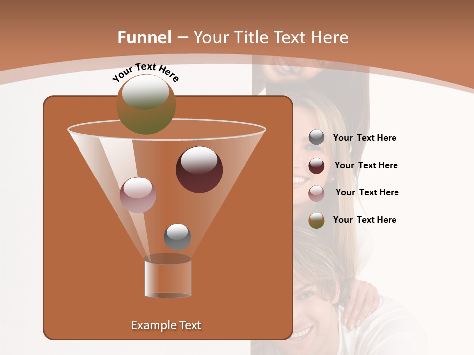 People Blank Smile PowerPoint Template