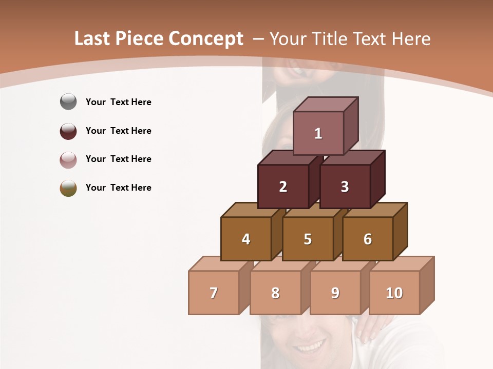People Blank Smile PowerPoint Template