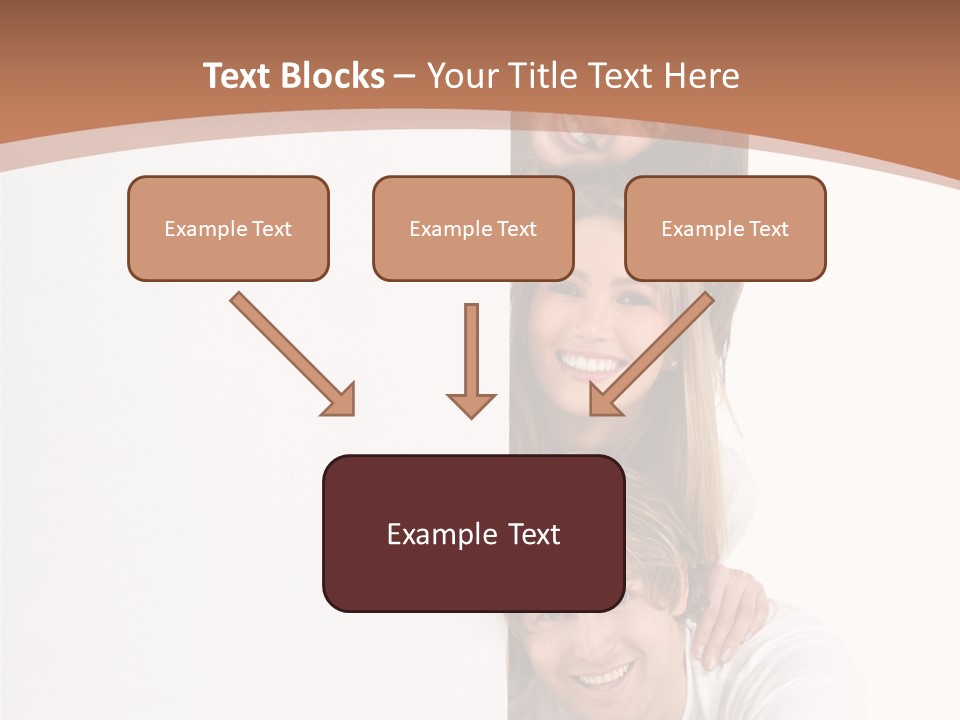 People Blank Smile PowerPoint Template
