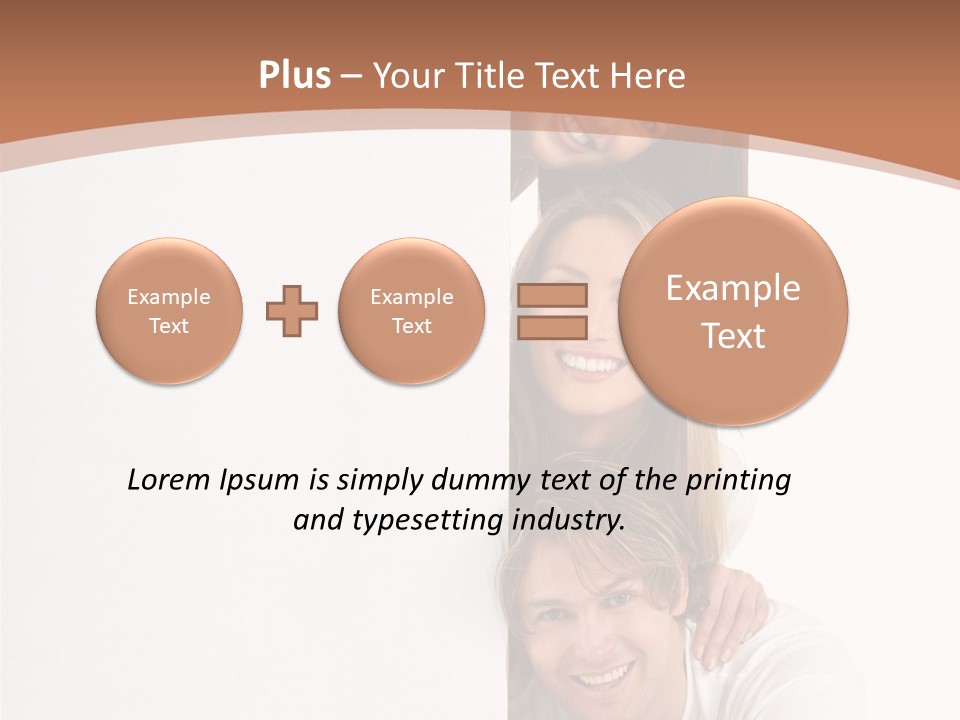 People Blank Smile PowerPoint Template