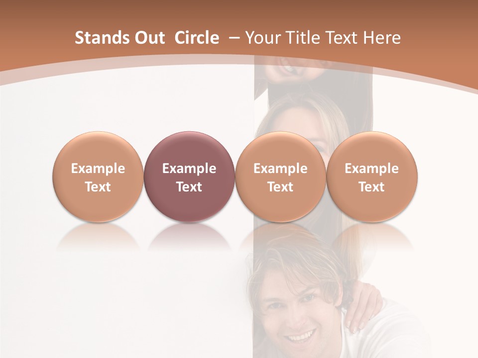 People Blank Smile PowerPoint Template