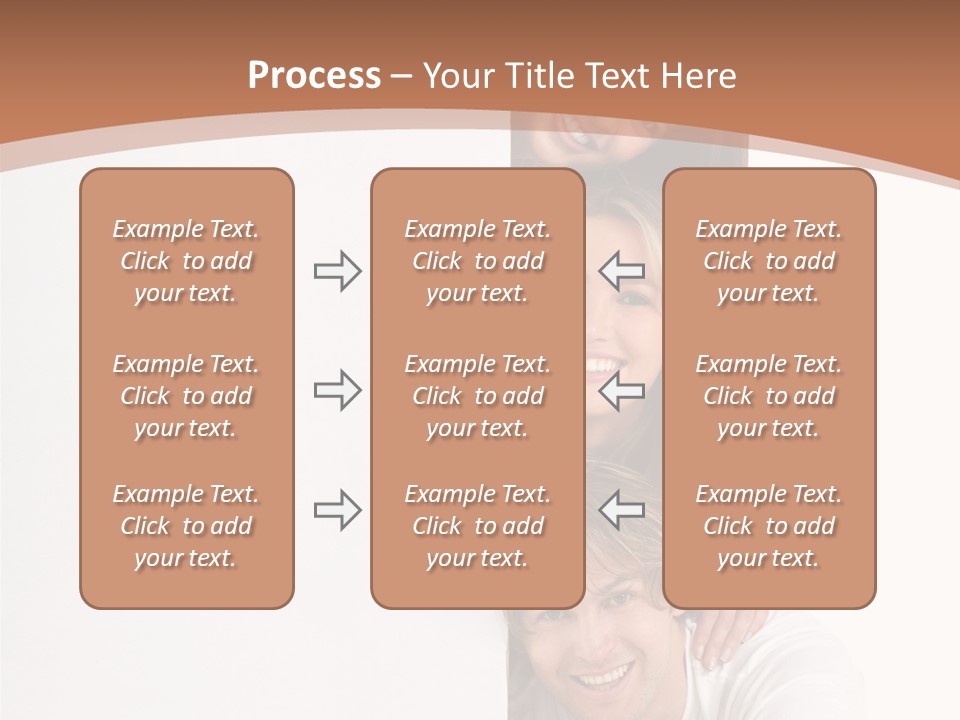 People Blank Smile PowerPoint Template