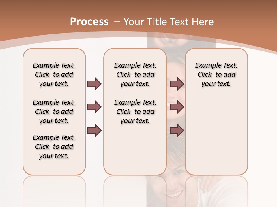 People Blank Smile PowerPoint Template