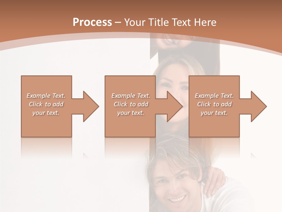 People Blank Smile PowerPoint Template