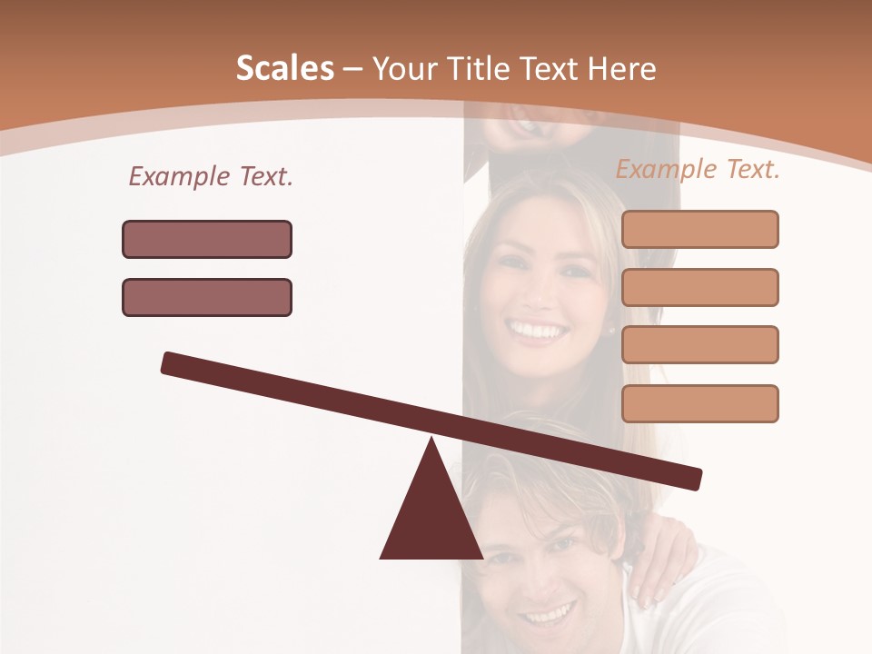 People Blank Smile PowerPoint Template