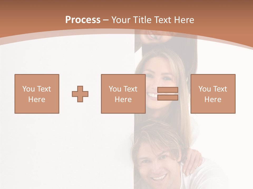 People Blank Smile PowerPoint Template