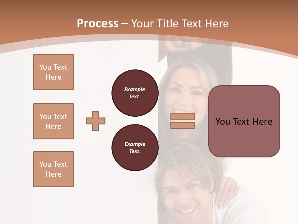 People Blank Smile PowerPoint Template