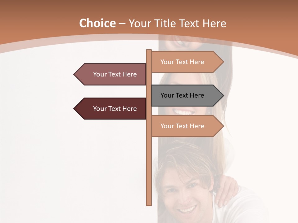People Blank Smile PowerPoint Template