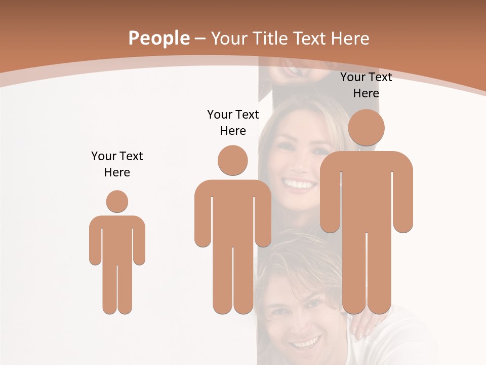 People Blank Smile PowerPoint Template