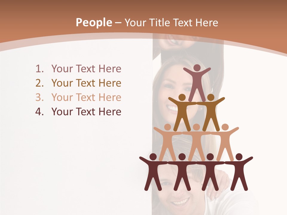 People Blank Smile PowerPoint Template