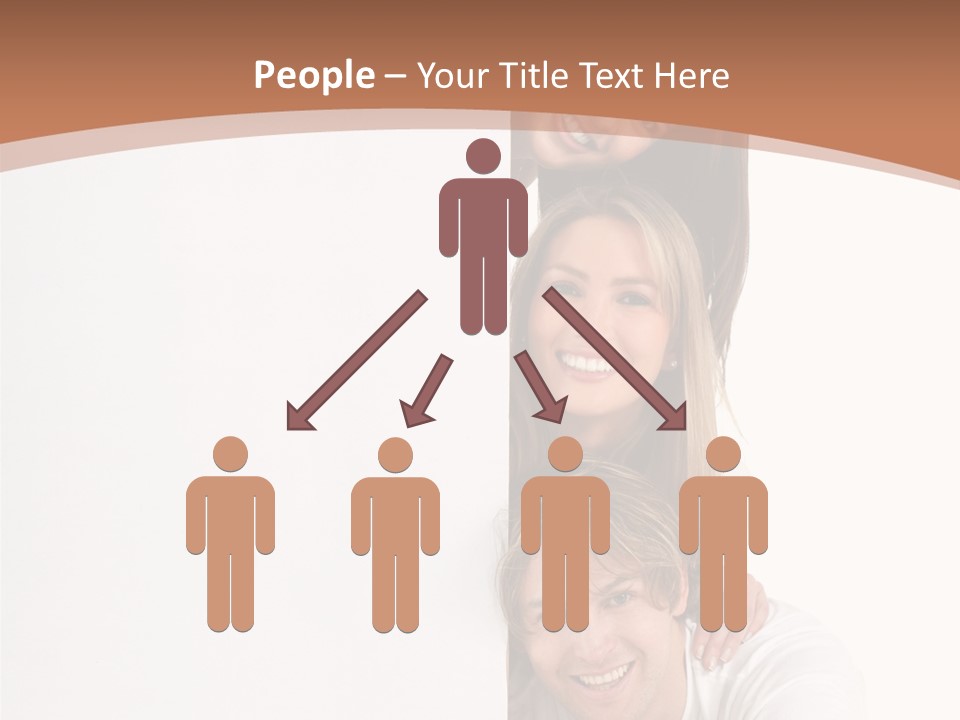 People Blank Smile PowerPoint Template