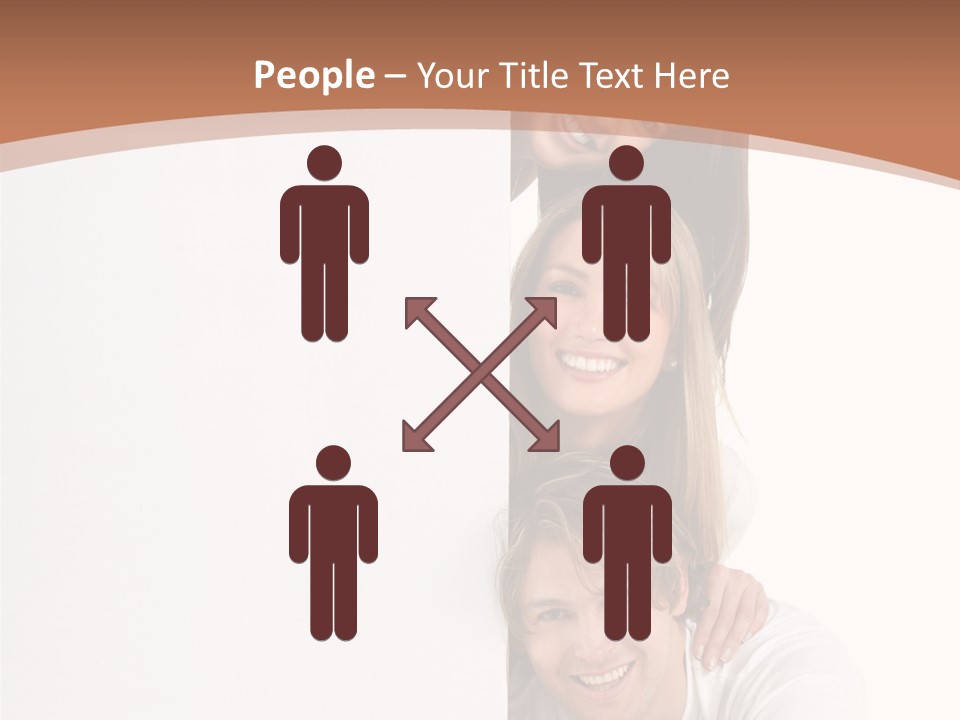 People Blank Smile PowerPoint Template