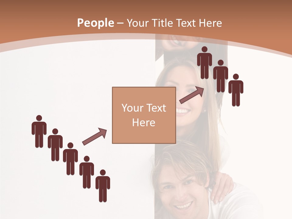 People Blank Smile PowerPoint Template