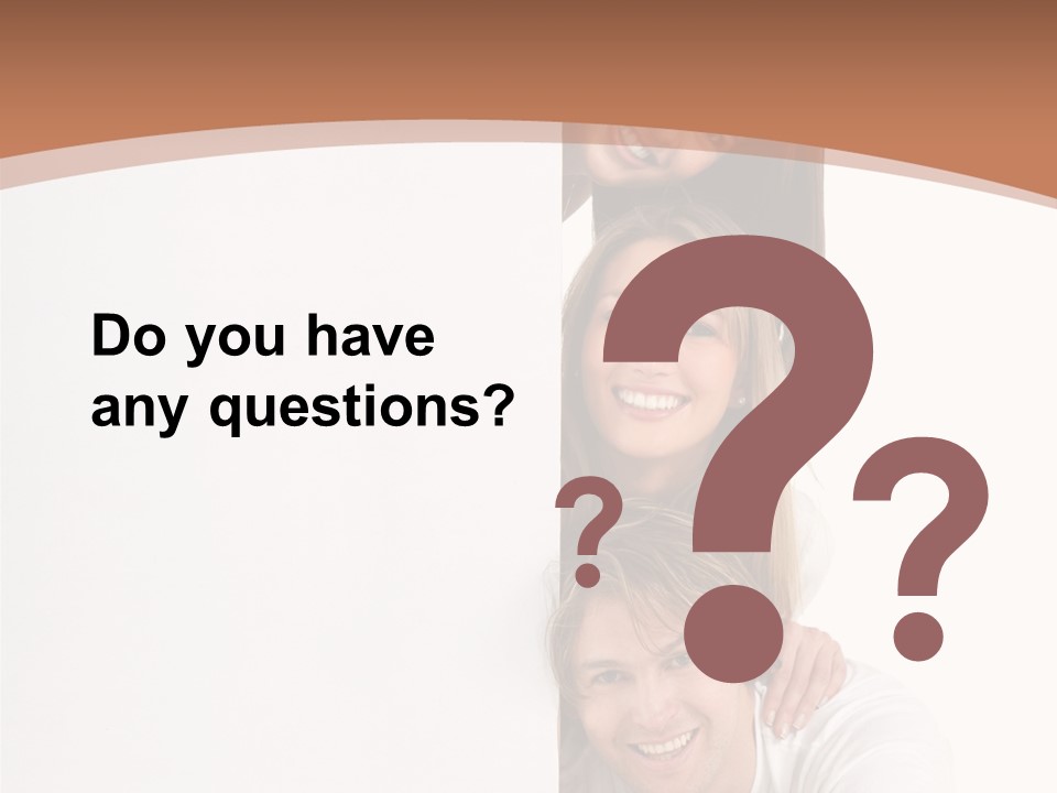 People Blank Smile PowerPoint Template