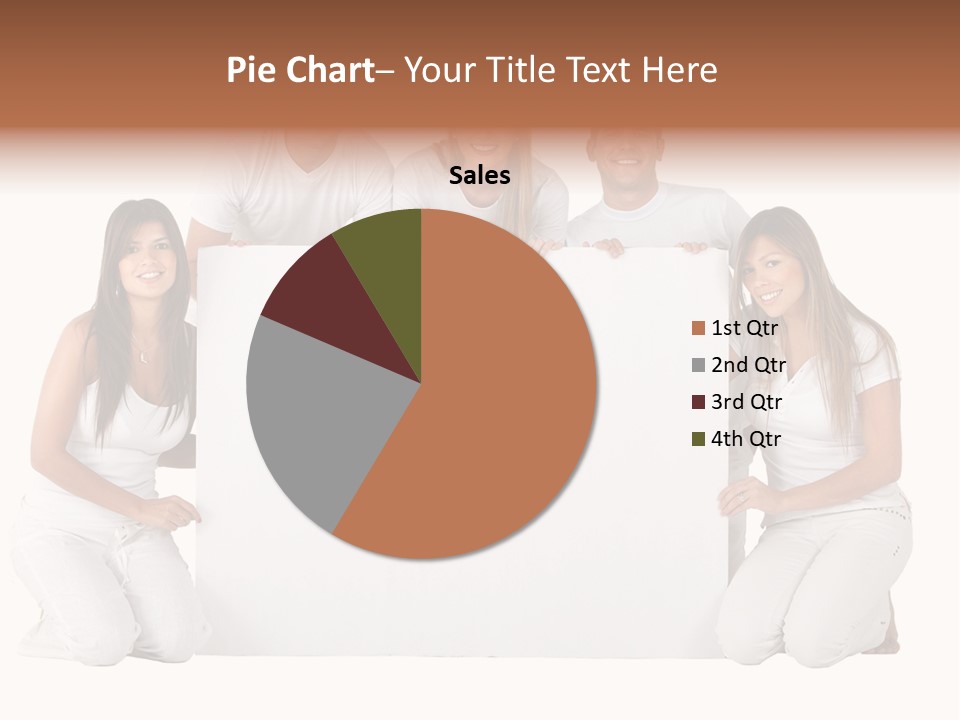 Cheerful Poster People PowerPoint Template