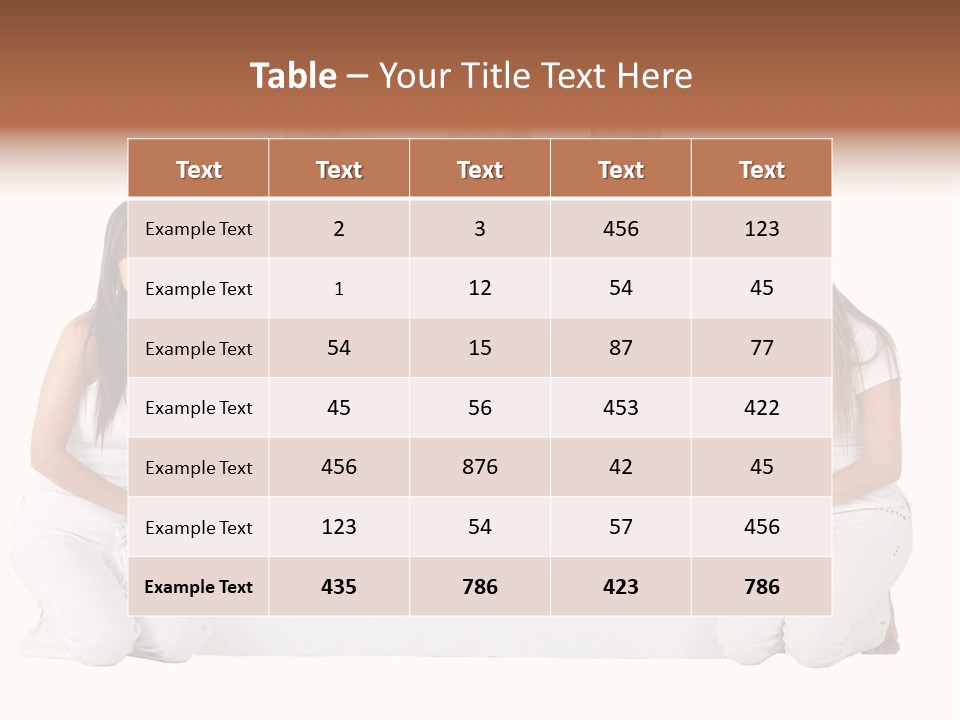 Cheerful Poster People PowerPoint Template