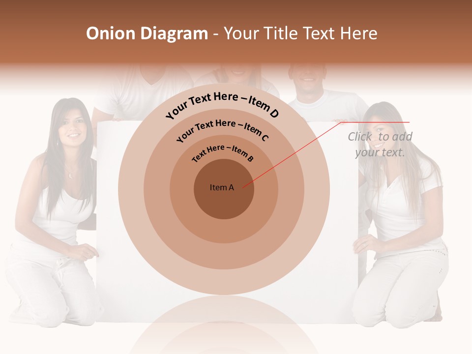 Cheerful Poster People PowerPoint Template