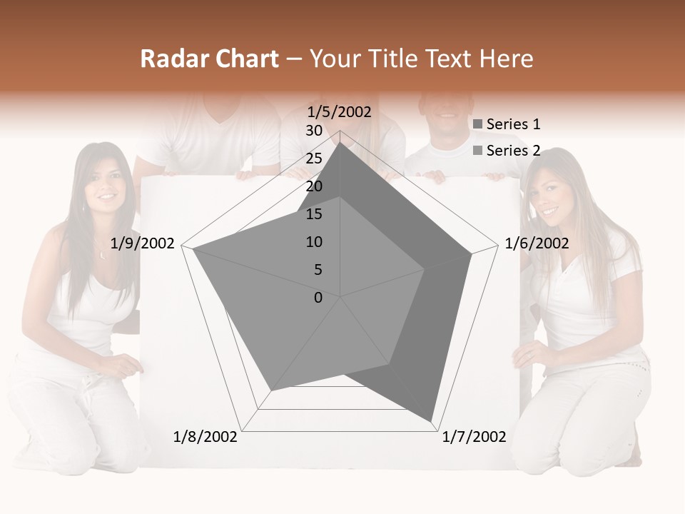 Cheerful Poster People PowerPoint Template