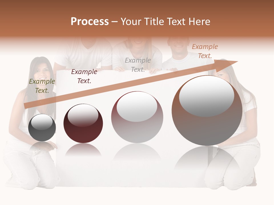 Cheerful Poster People PowerPoint Template