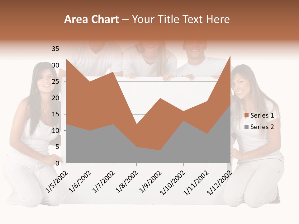 Cheerful Poster People PowerPoint Template