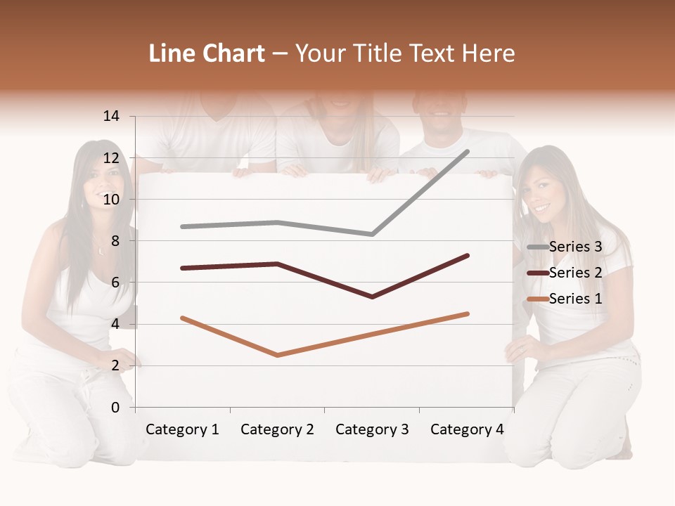Cheerful Poster People PowerPoint Template