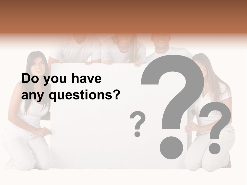 Cheerful Poster People PowerPoint Template