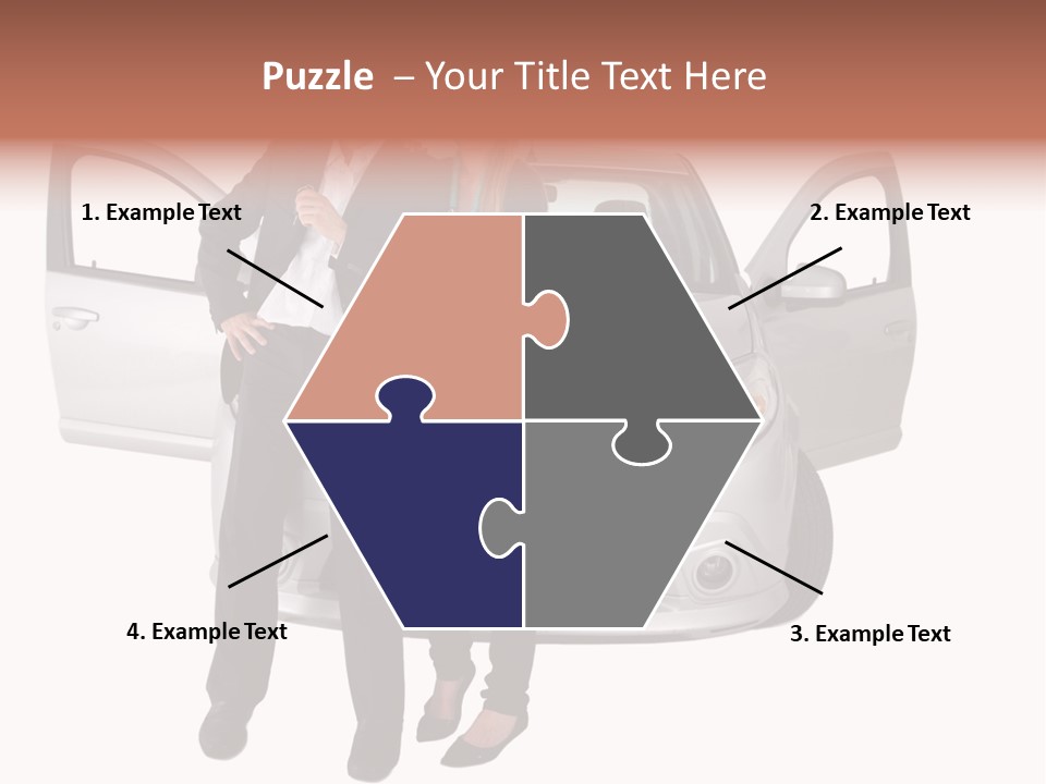 Girl Colleagues Partnership PowerPoint Template