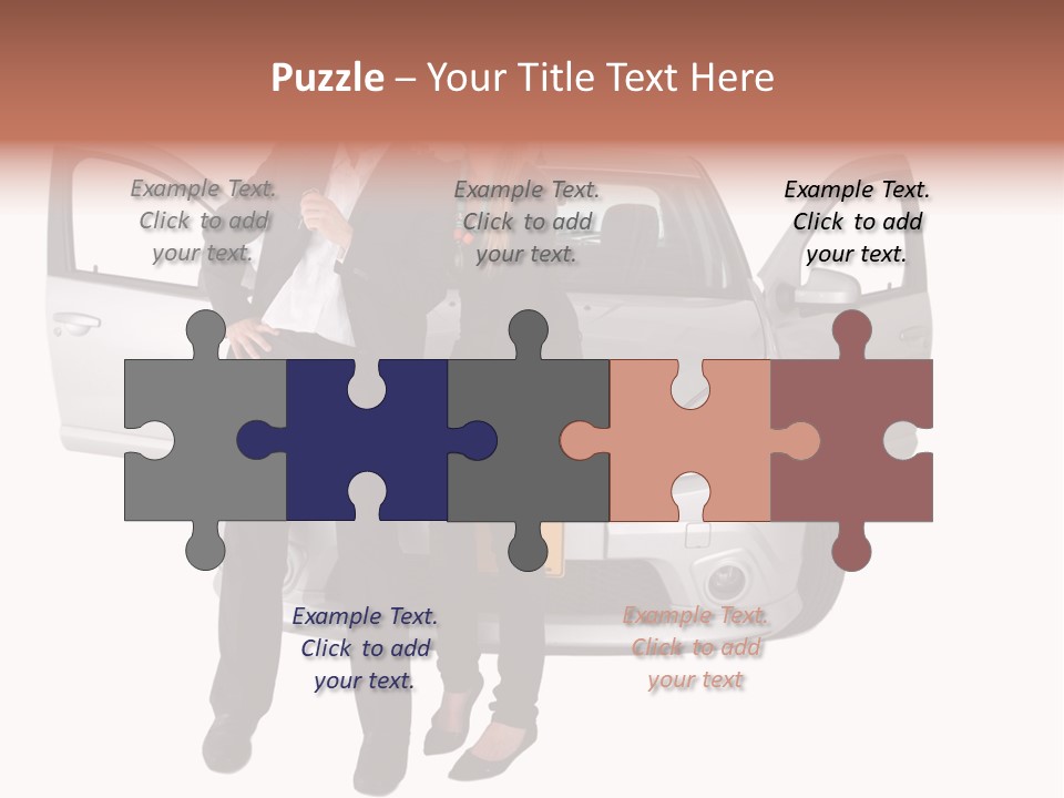 Girl Colleagues Partnership PowerPoint Template