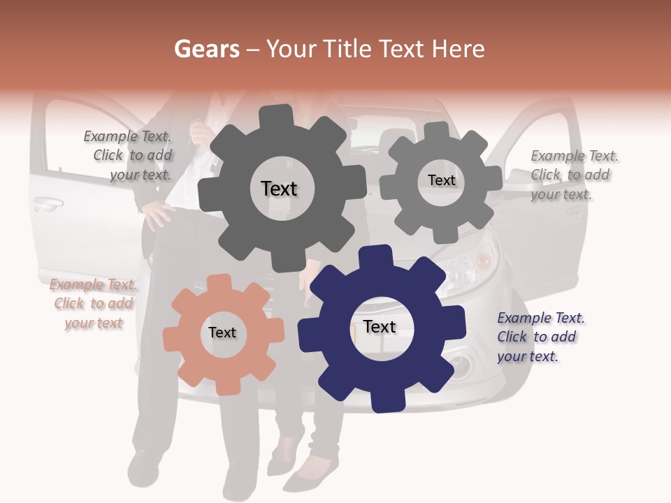 Girl Colleagues Partnership PowerPoint Template