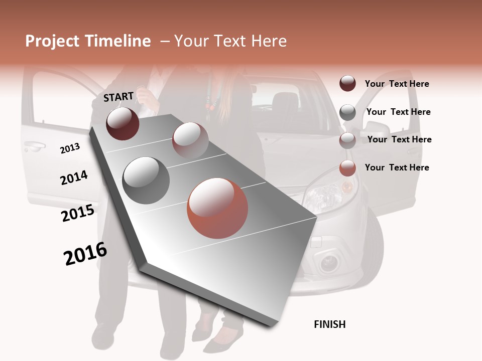 Girl Colleagues Partnership PowerPoint Template