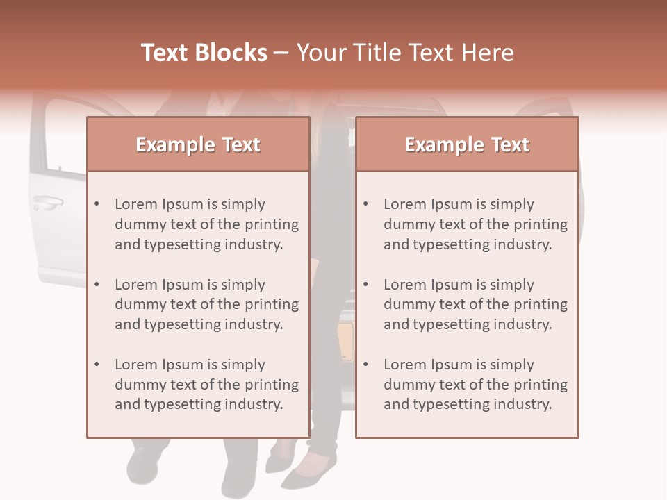 Girl Colleagues Partnership PowerPoint Template