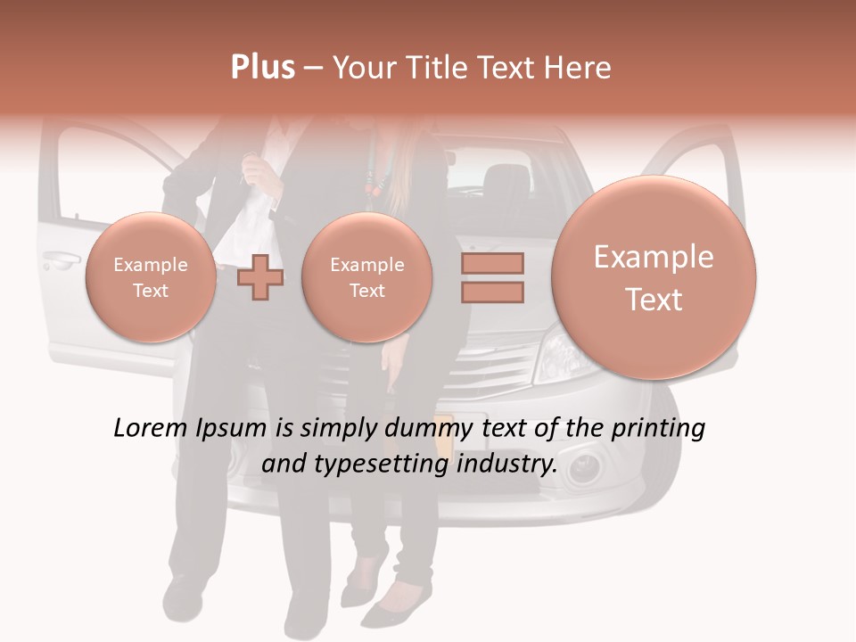 Girl Colleagues Partnership PowerPoint Template