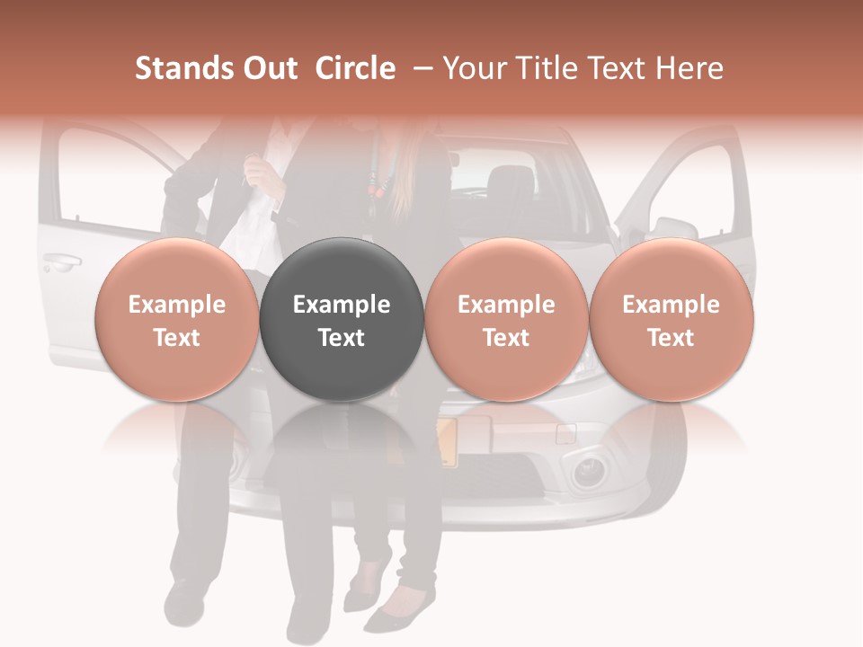 Girl Colleagues Partnership PowerPoint Template