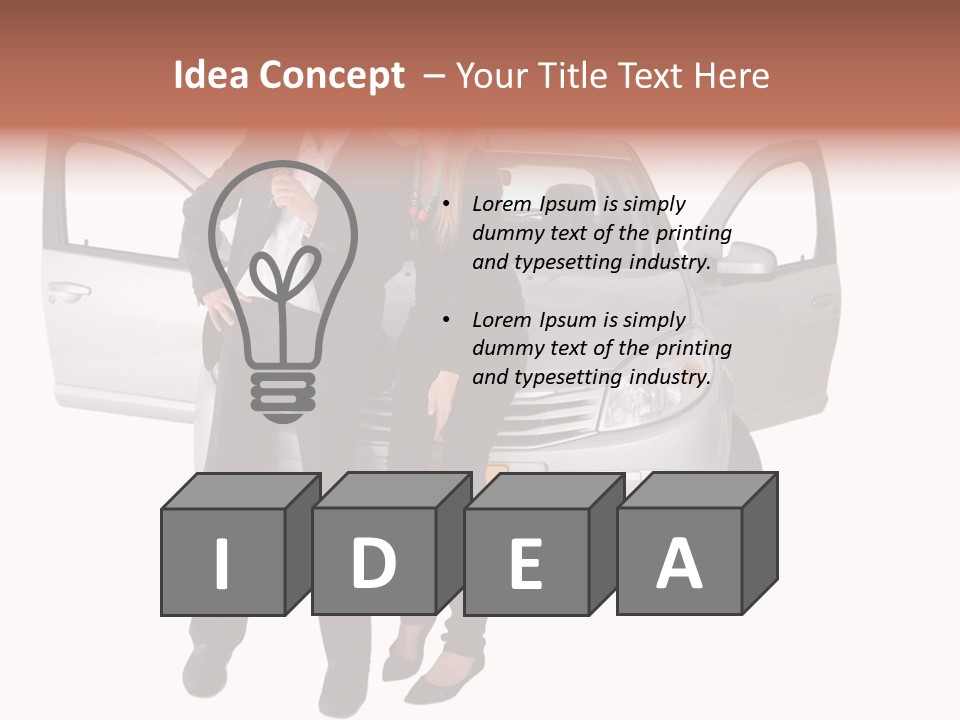 Girl Colleagues Partnership PowerPoint Template