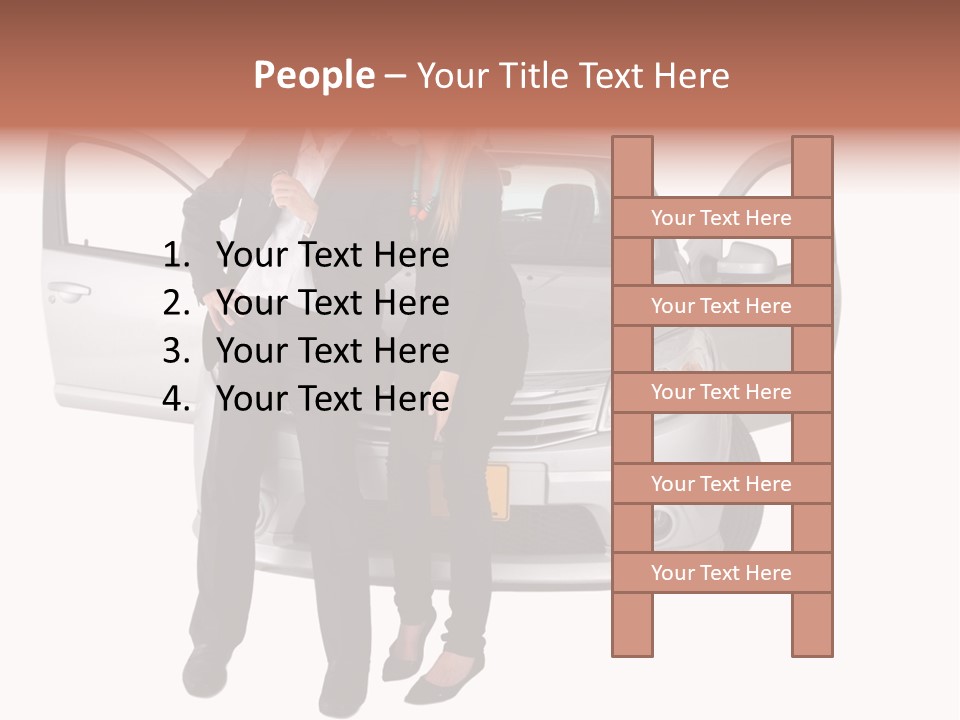 Girl Colleagues Partnership PowerPoint Template