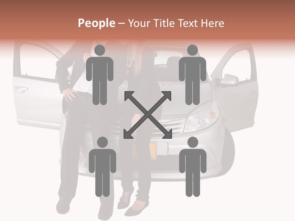 Girl Colleagues Partnership PowerPoint Template