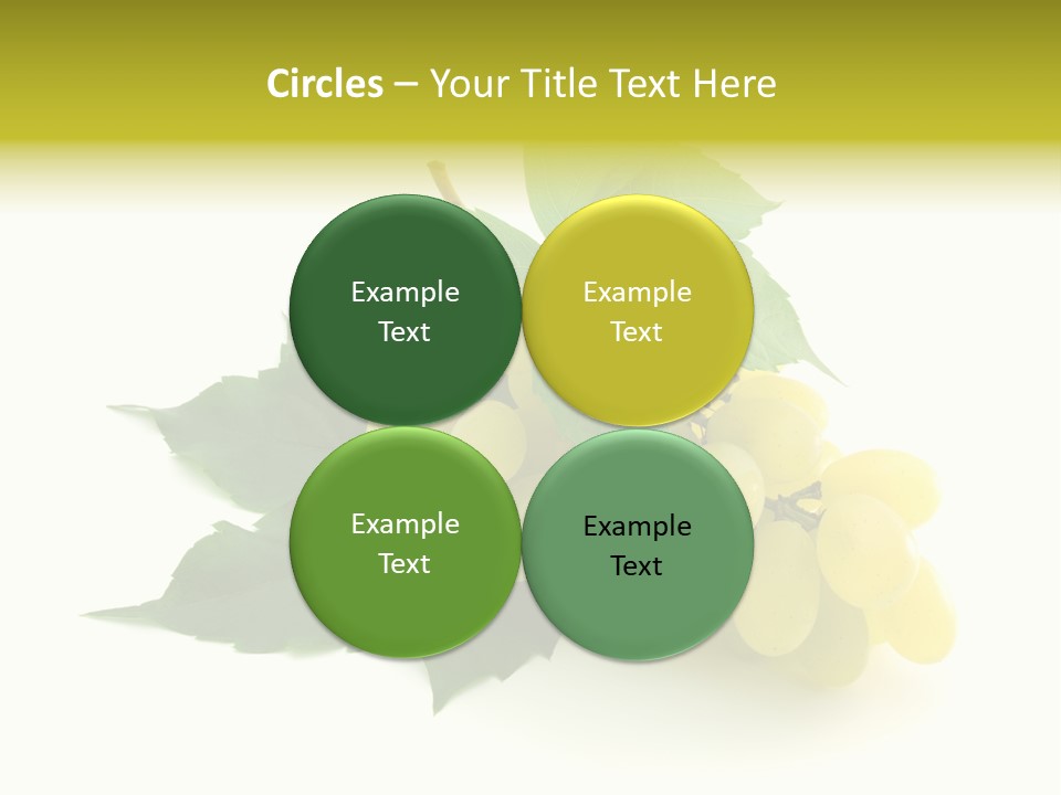 Sweet Food Isolated PowerPoint Template