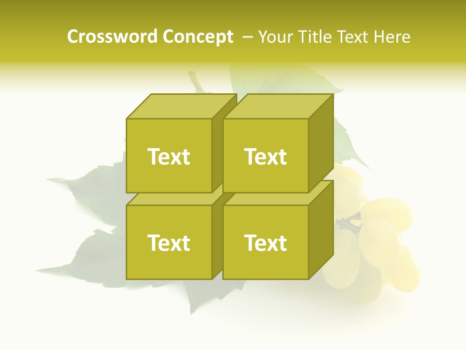 Sweet Food Isolated PowerPoint Template