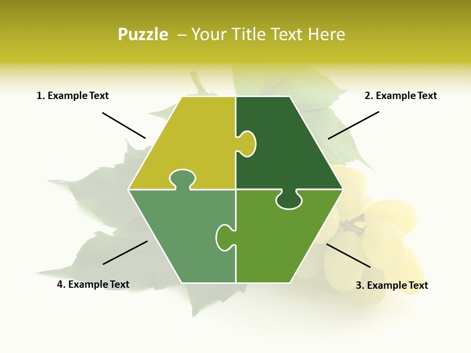 Sweet Food Isolated PowerPoint Template