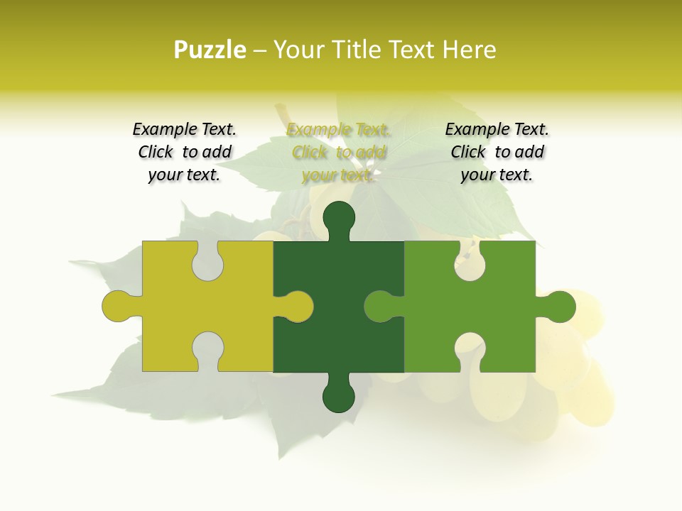 Sweet Food Isolated PowerPoint Template