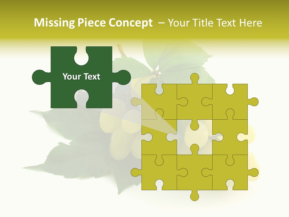 Sweet Food Isolated PowerPoint Template