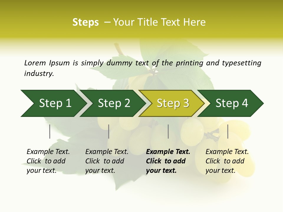 Sweet Food Isolated PowerPoint Template